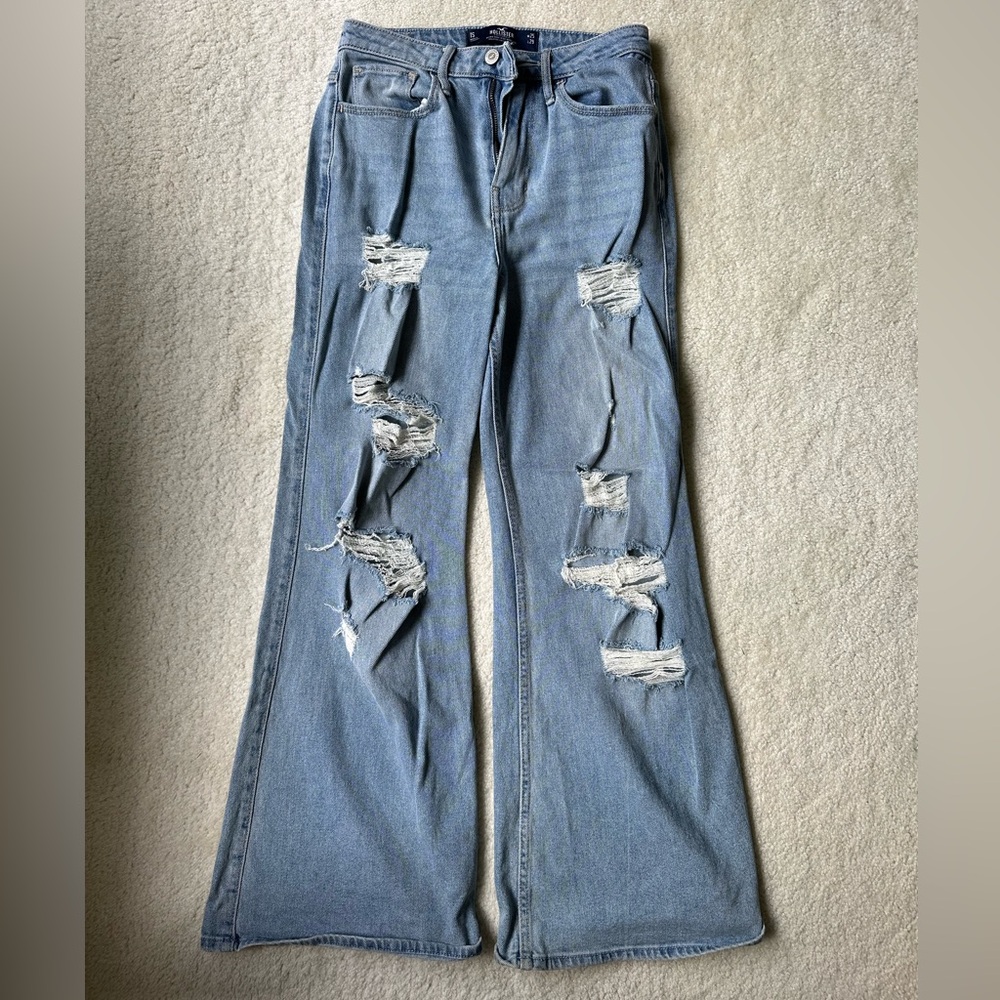 Hollister Distressed Blue Women's Jeans